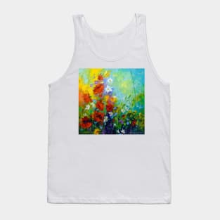 Rhythm of summer flowers Tank Top